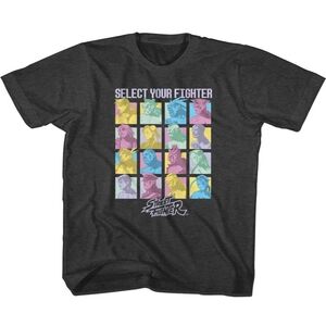 Street Fighter Select Your Player Vintage Shirt